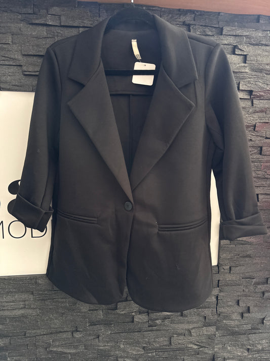 Blazer super soft Onezise -6677- schwarz - Sarahs Modeboutique