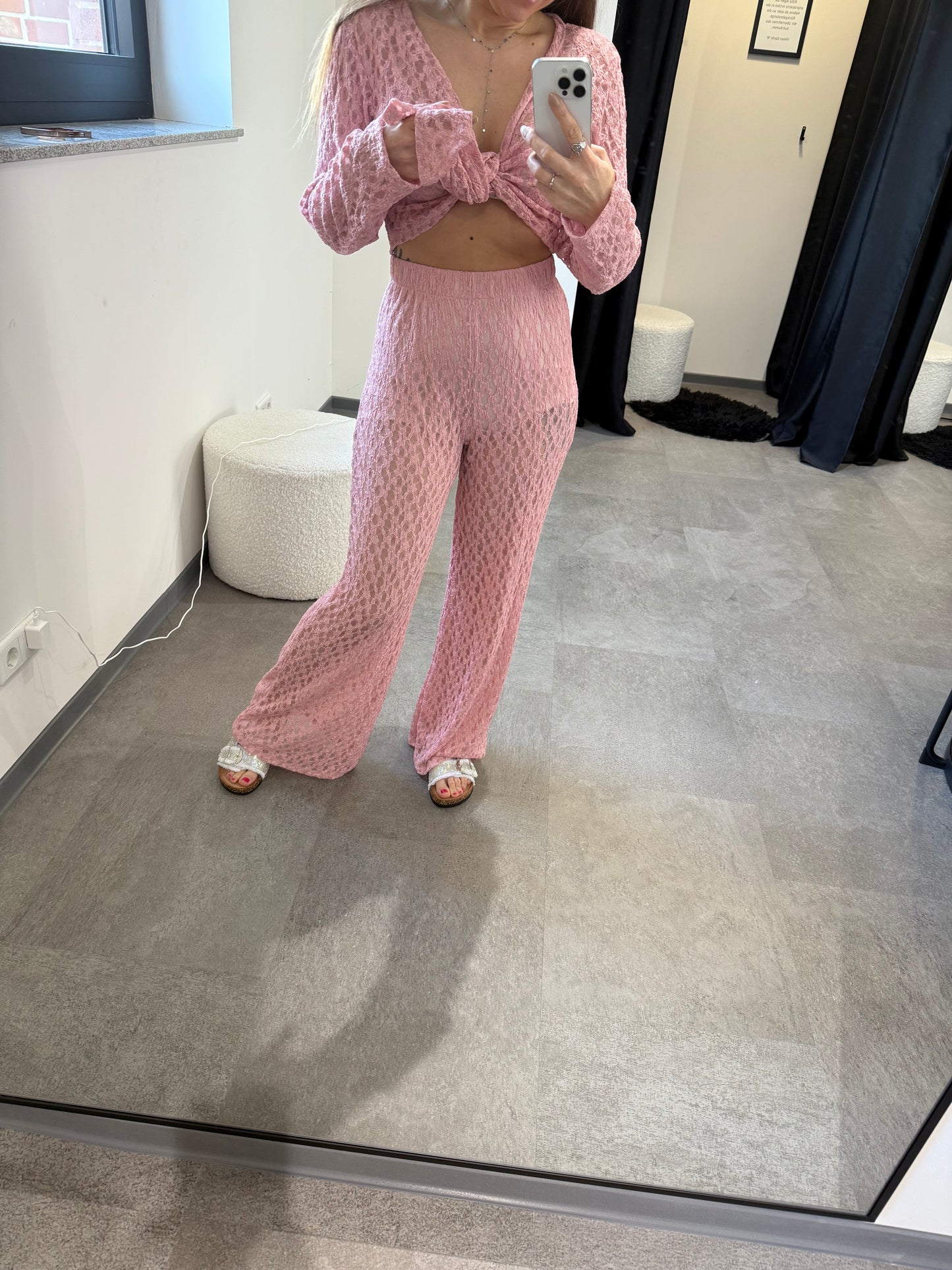 Hose -1414- Rosa - Sarahs Modeboutique