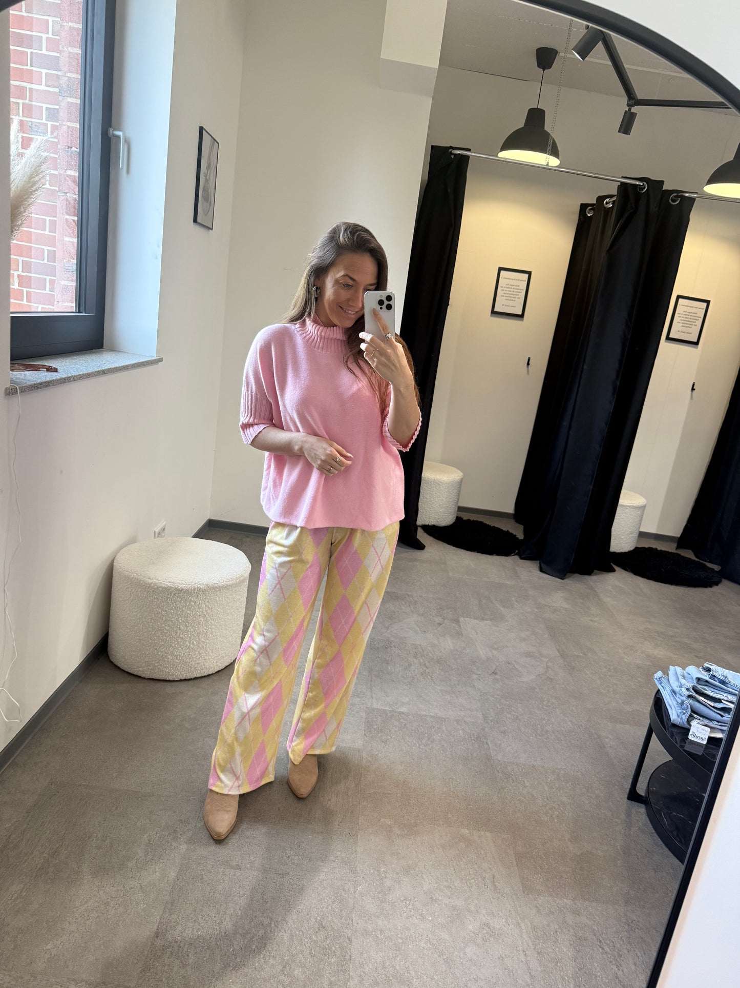 Shirt -1599- rosa - Sarahs Modeboutique