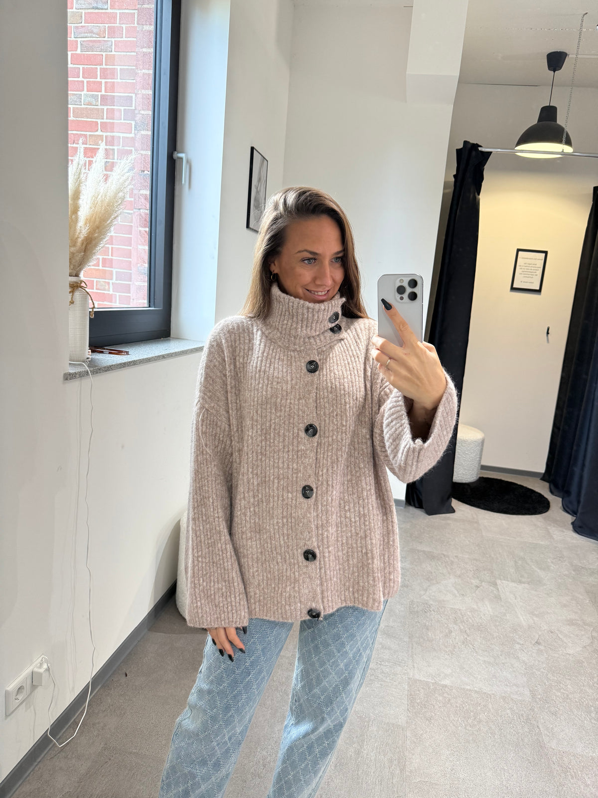 PULLOVER -2492- BEIGE
