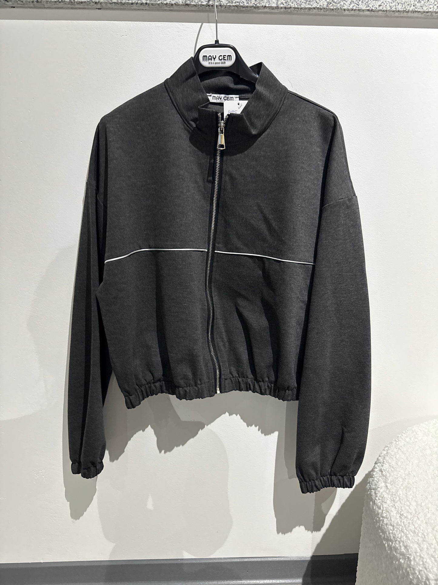 Jacke -8095- grau