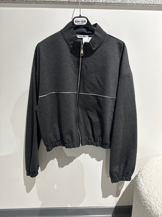 Jacke -8095- grau