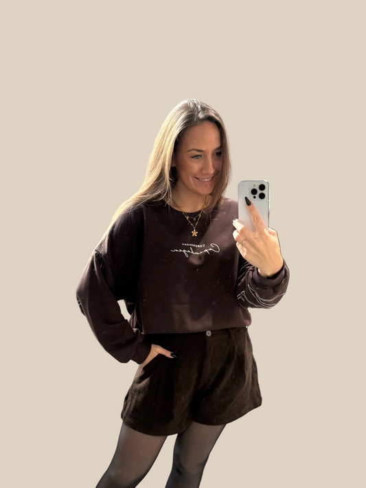 PULLOVER COPENHAGEN -9003- BRAUN
