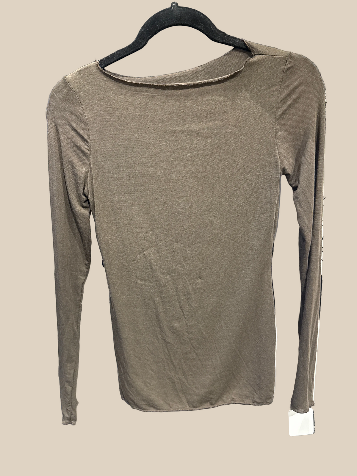 BASIC SHIRT -6782- BRAUN