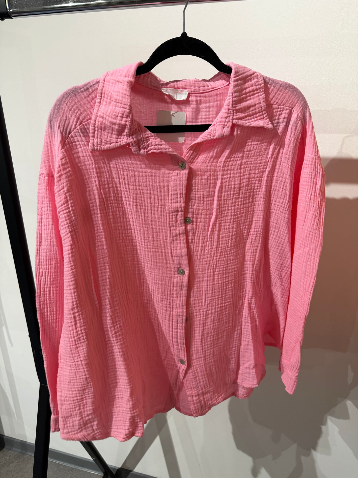 Musselinbluse rosa -263- - Sarahs Modeboutique