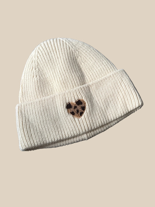 MÜTZE LEOHERZ -7543- BEIGE