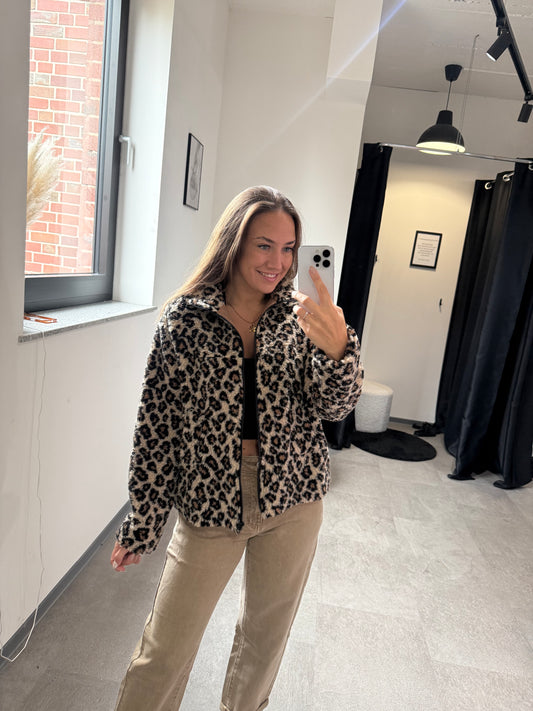 TEDDYJACKE -6556- BRAUN - Sarahs Modeboutique