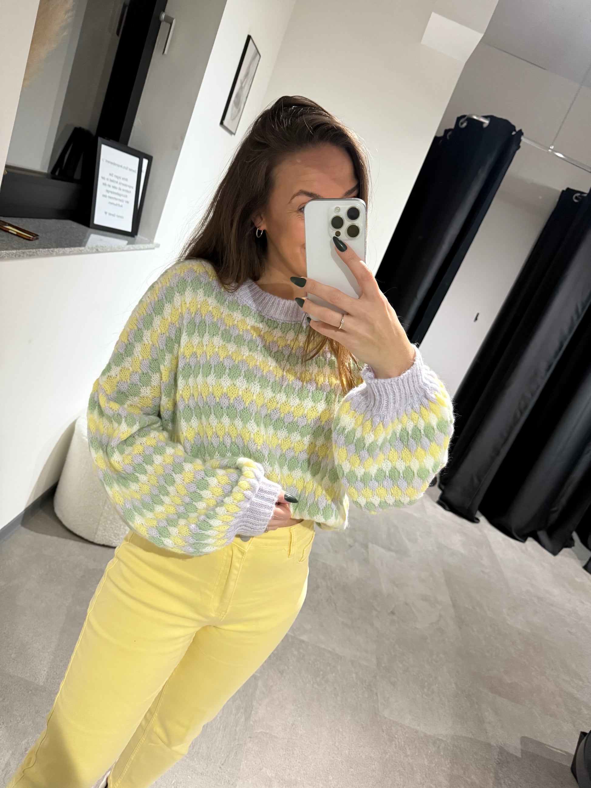 PULLOVER SPRING -4335- FLIEDER - Sarahs Modeboutique