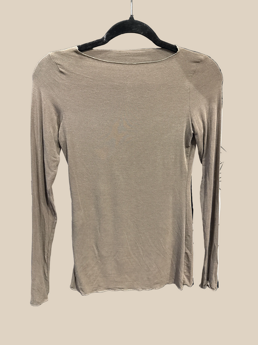 BASIC SHIRT -6782- TAUPE