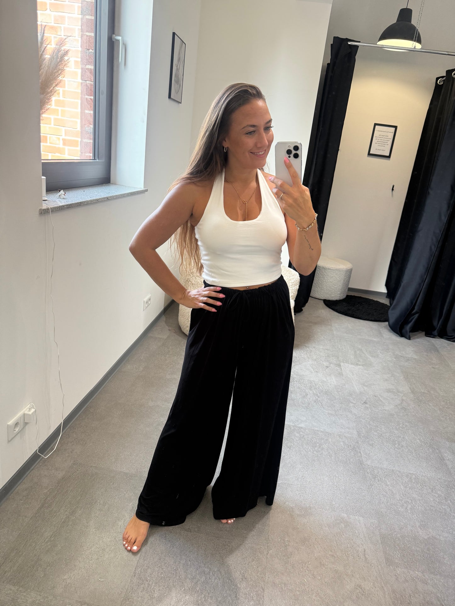 HOSE -1268- SCHWARZ - Sarahs Modeboutique