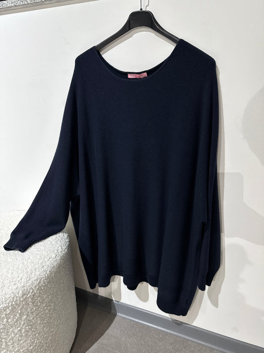 Pulli overzise -7550- dunkelblau