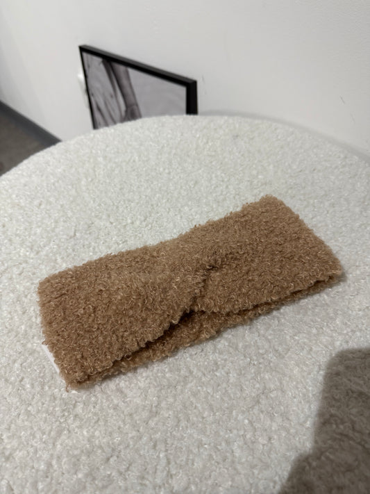 Stirnband -7546- beige