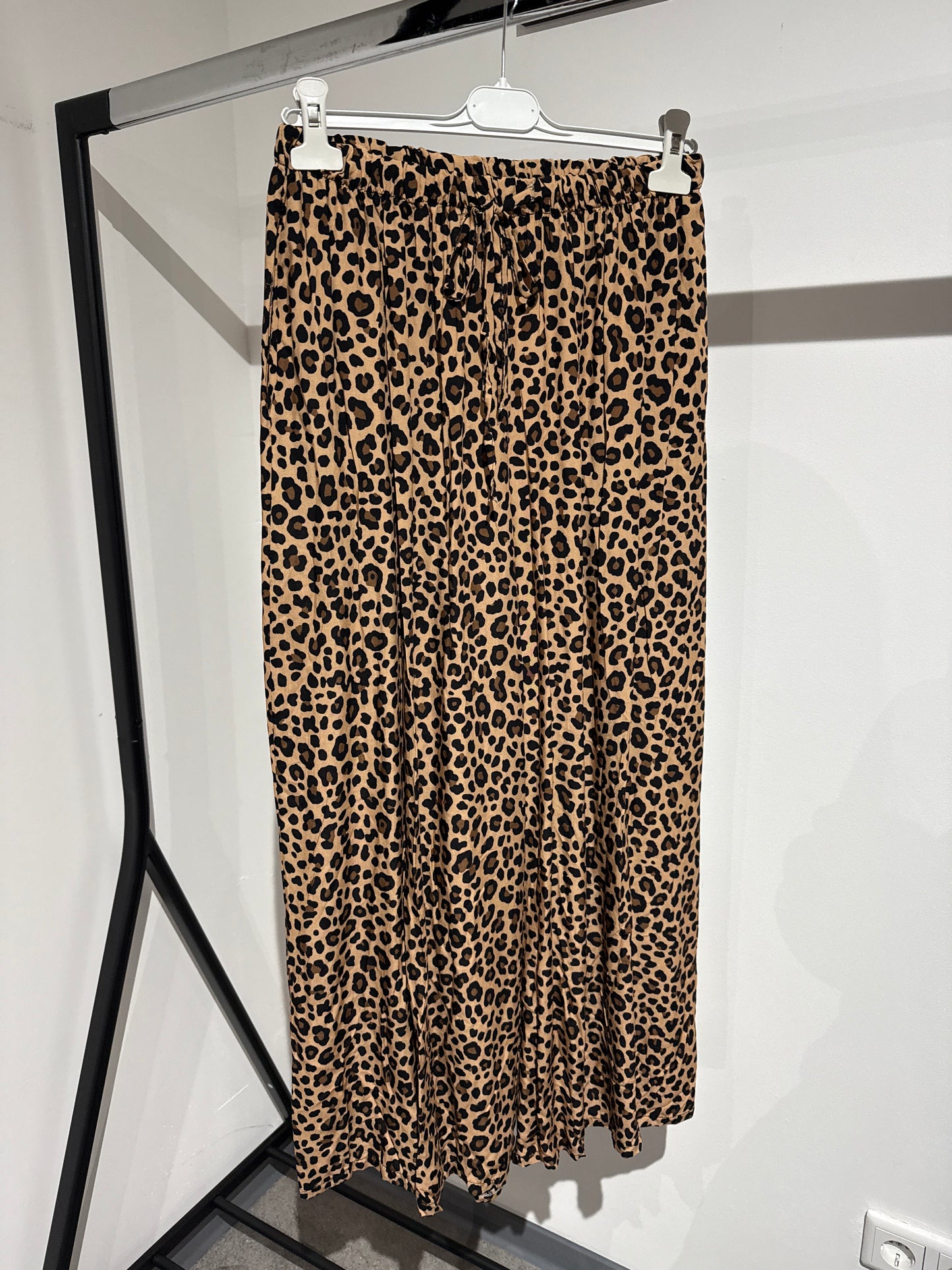 LEOPRINT HOSE BRAUN -6891- - Sarahs Modeboutique