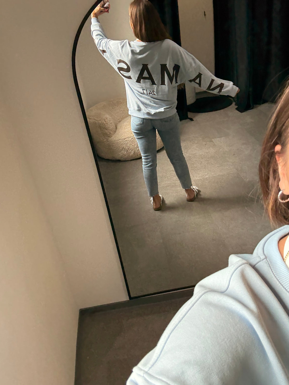 PULLOVER NAMASTE -5888- HELLBLAU - Sarahs Modeboutique