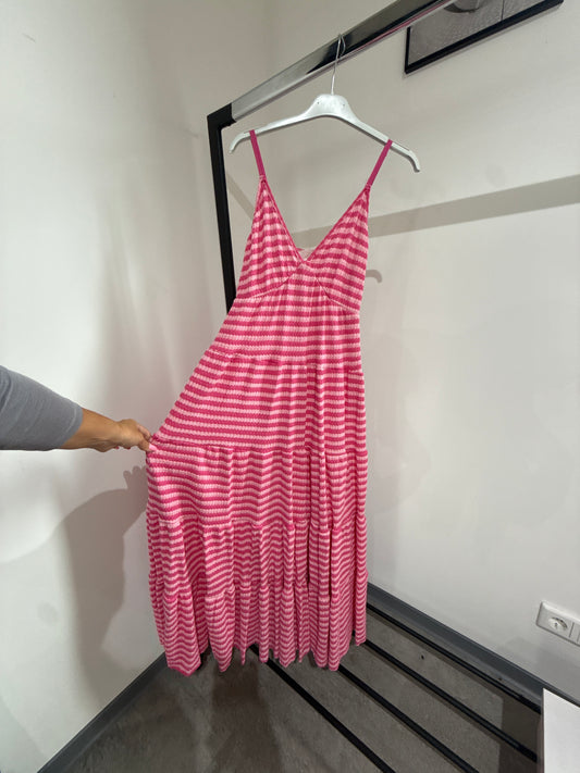 STRICKKLEID -5568- PINK/ROSA