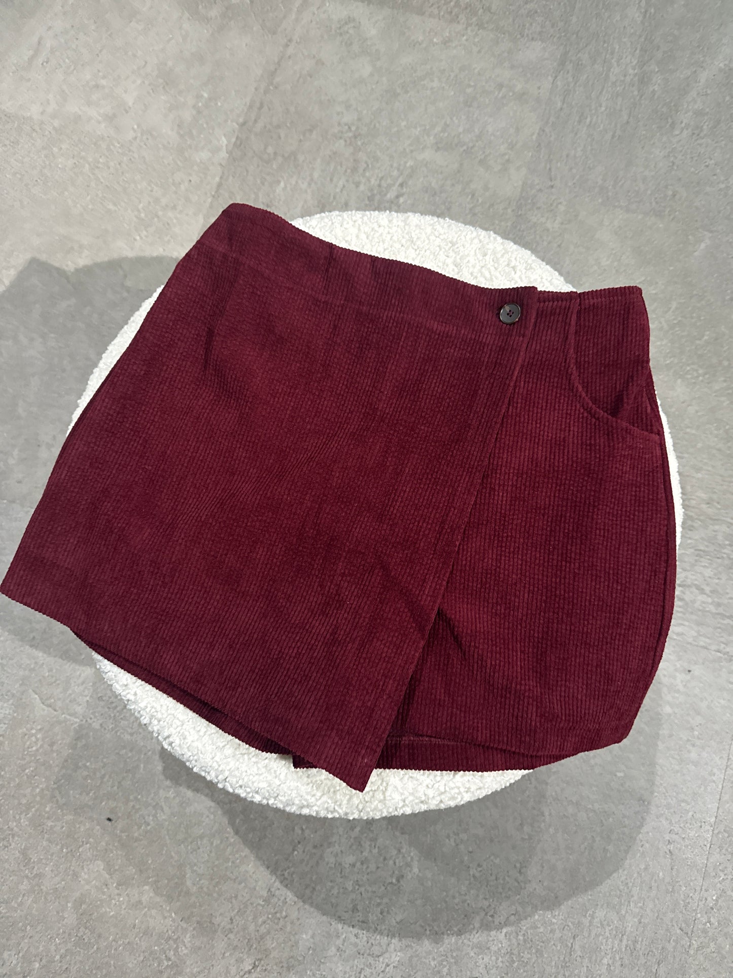 Hosenrock Cord -2061- Bordeaux - Sarahs Modeboutique