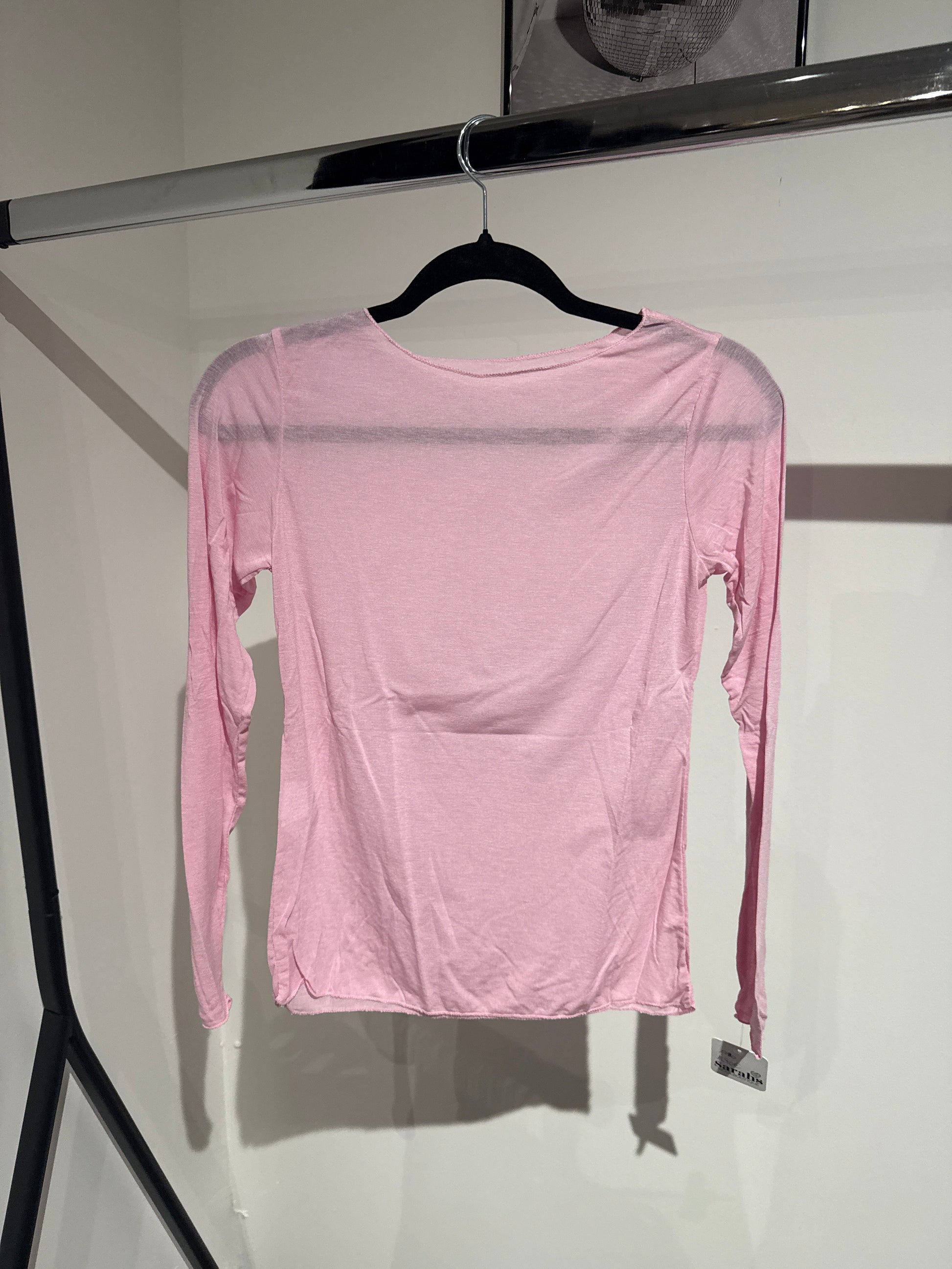 Basicshirt -1780- rosa - Sarahs Modeboutique