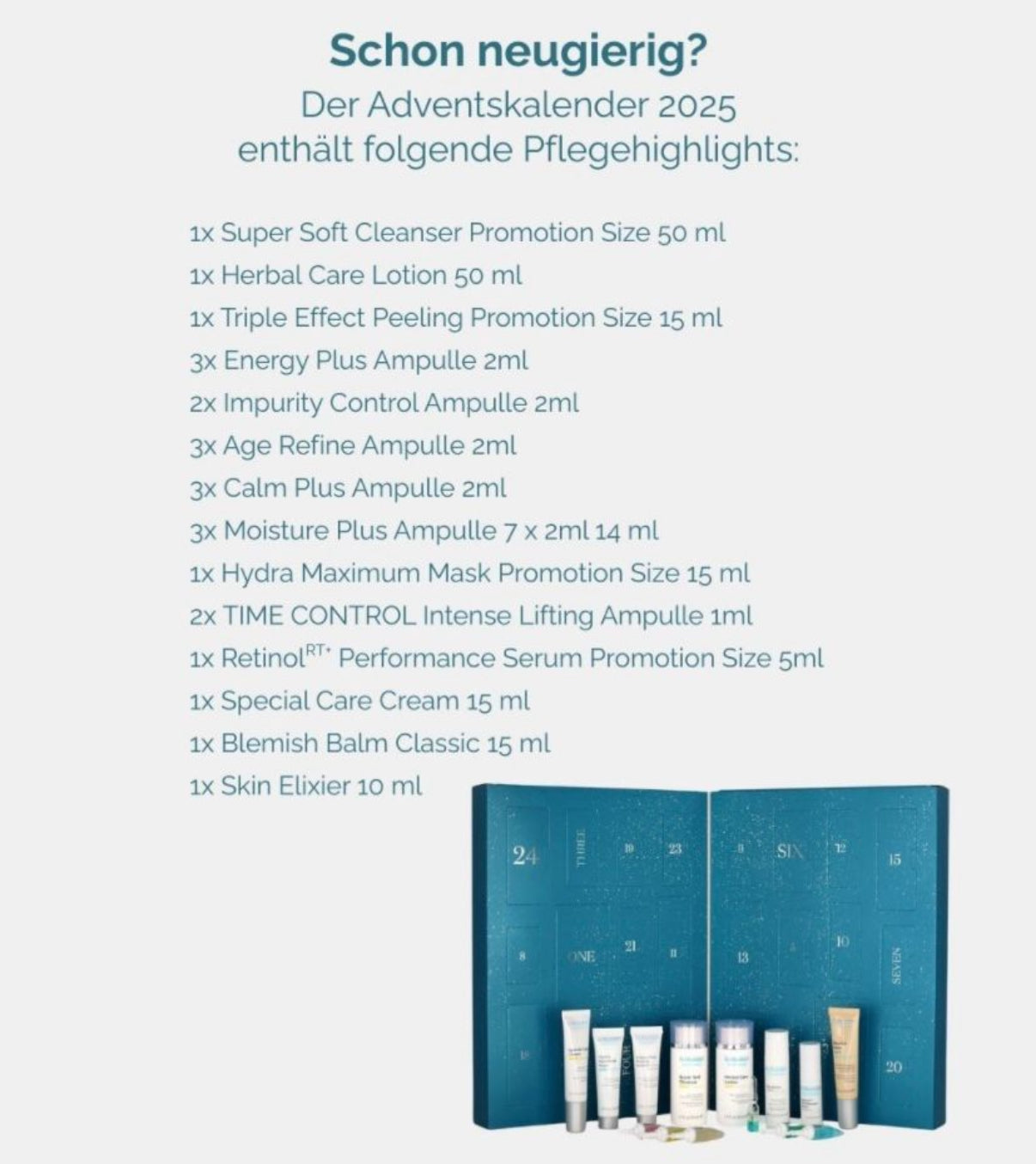 Adventskalender *Shine Bright* Dr. med Christine Schrammek *Wert über 200€*