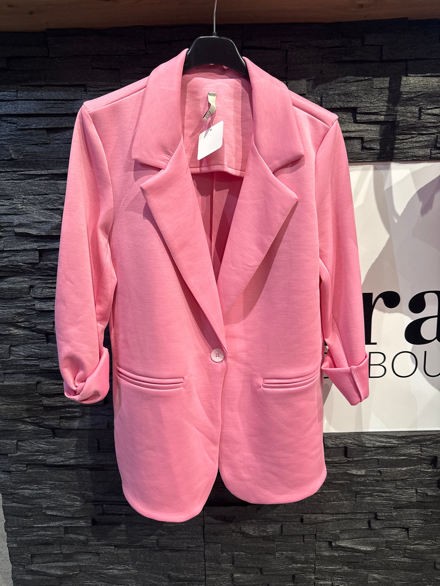Blazer super soft Onezise -6677- pink