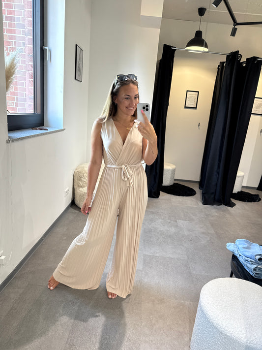 JUMPSUIT BASIC -2229- BEIGE