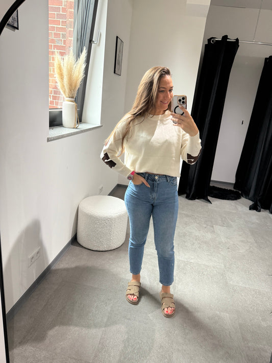 Pulli -3645- Beige