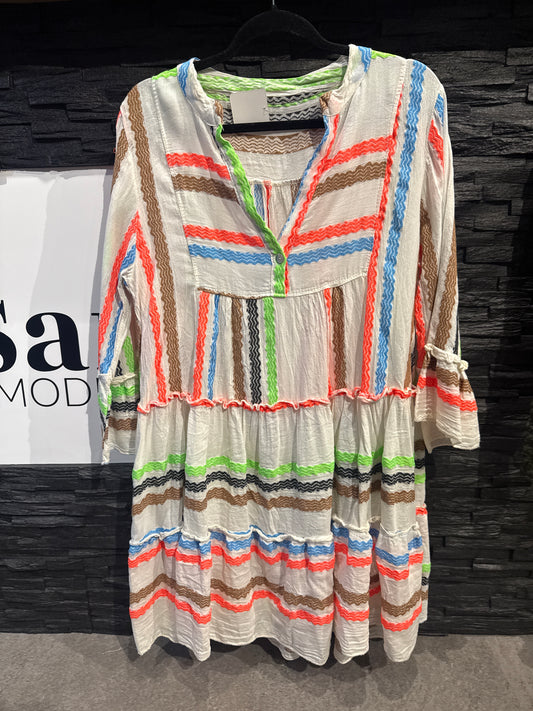 Kleid bunt -1390- - Sarahs Modeboutique