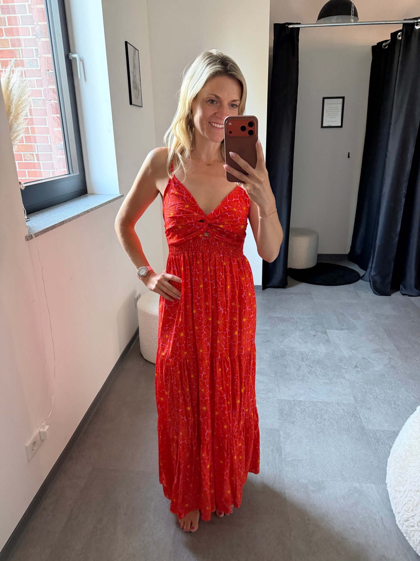 KLEID ORANGE