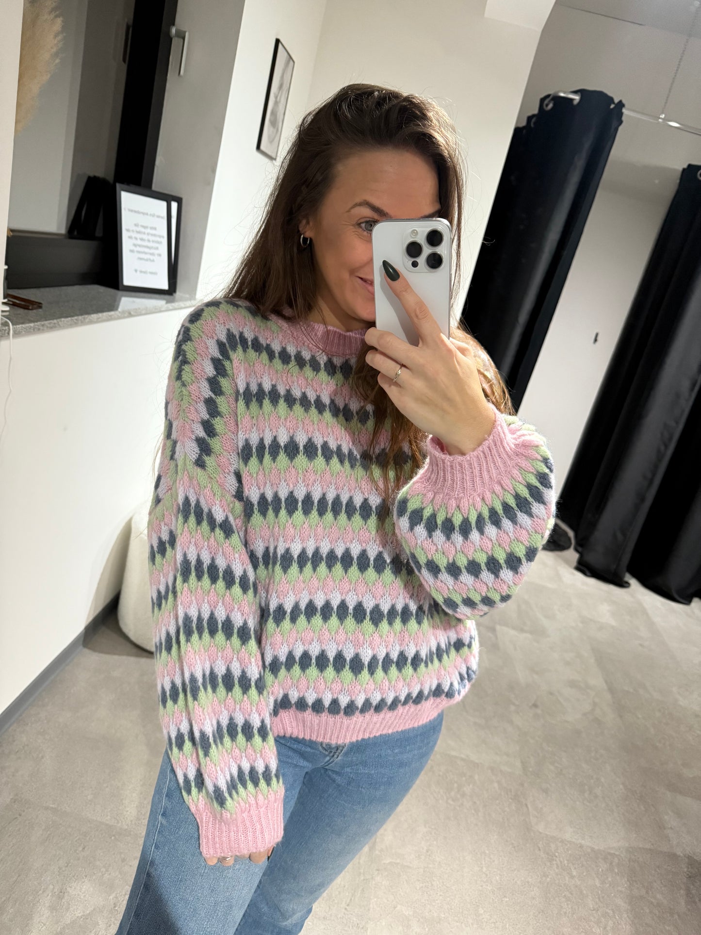 PULLOVER SPRING -4335- ROSA - Sarahs Modeboutique