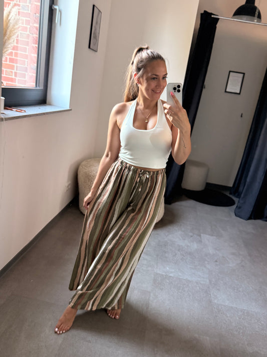 HOSE -1266- KHAKI - Sarahs Modeboutique