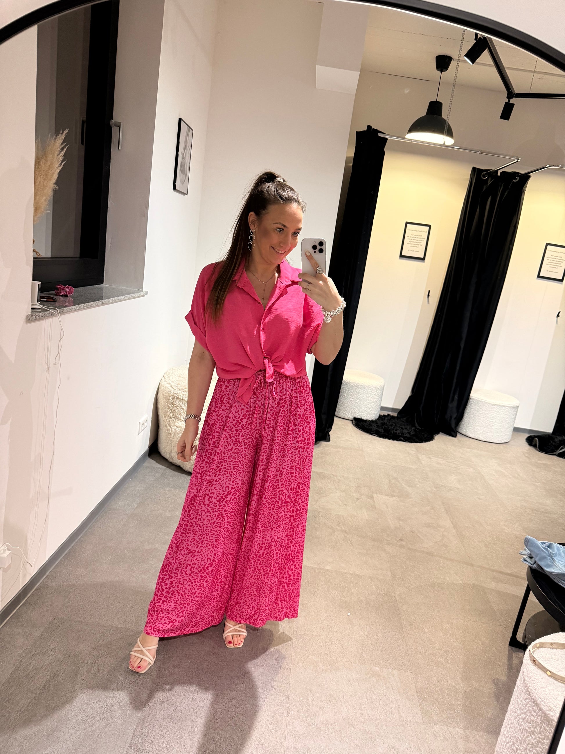 LEO SCHLABBERHOSE -1465- ROSA/PINK - Sarahs Modeboutique