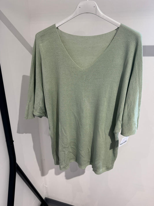 Basic -1452- mint - Sarahs Modeboutique