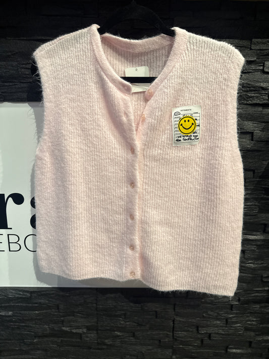 Weste -1402- rosa - Sarahs Modeboutique