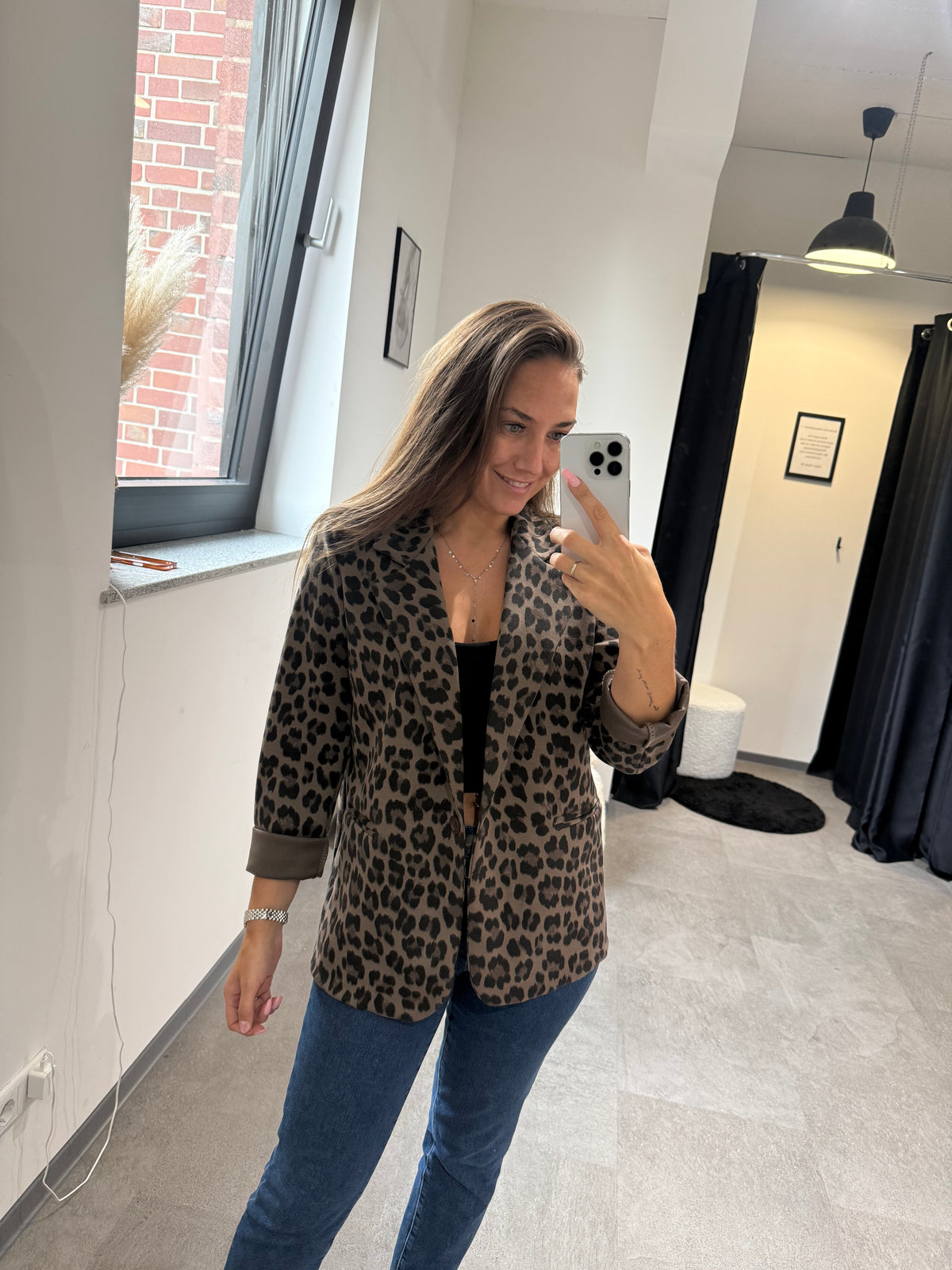LEO BLAZER -7799- HELL - Sarahs Modeboutique