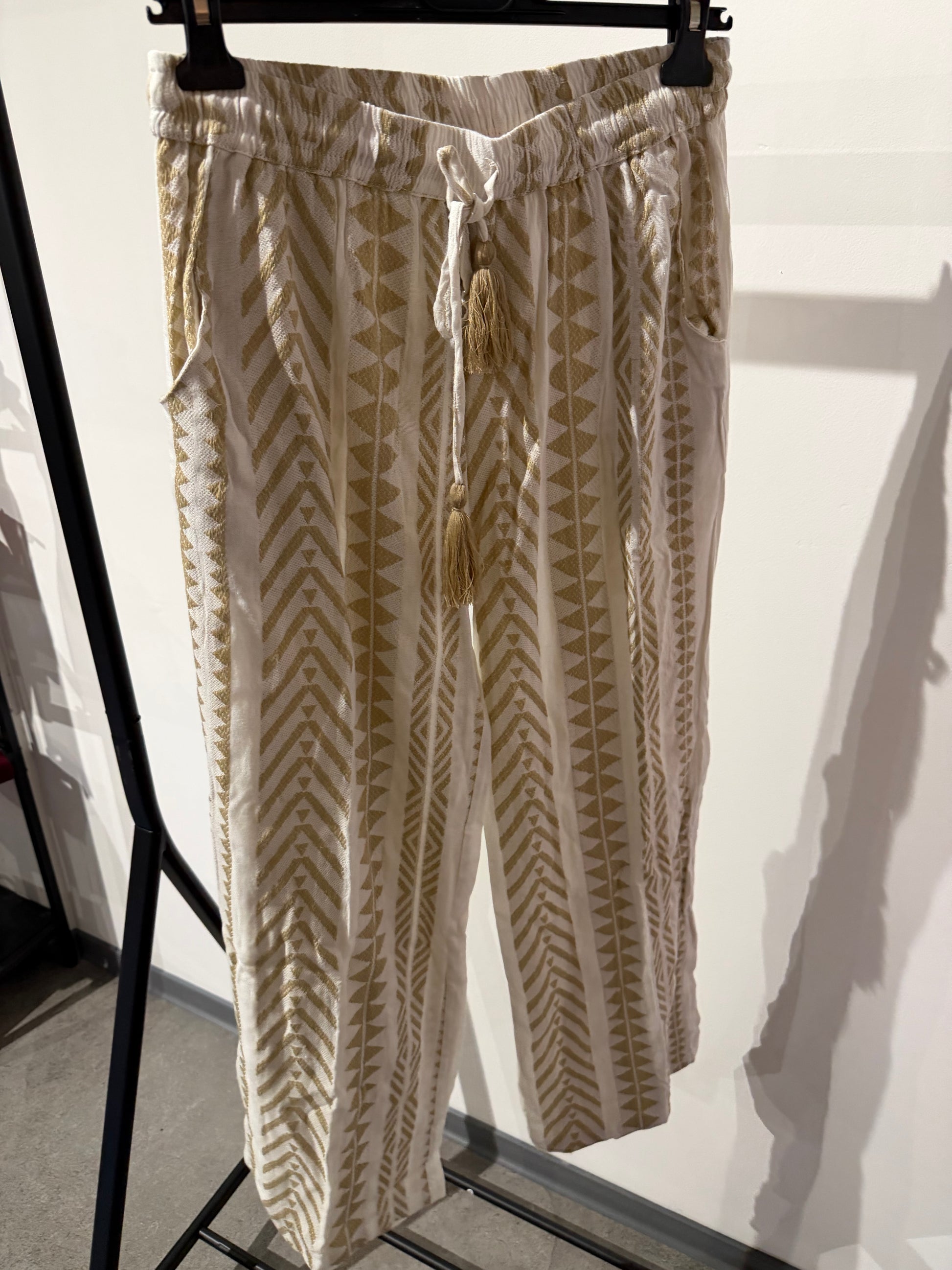 Hose -1373- creme - Sarahs Modeboutique