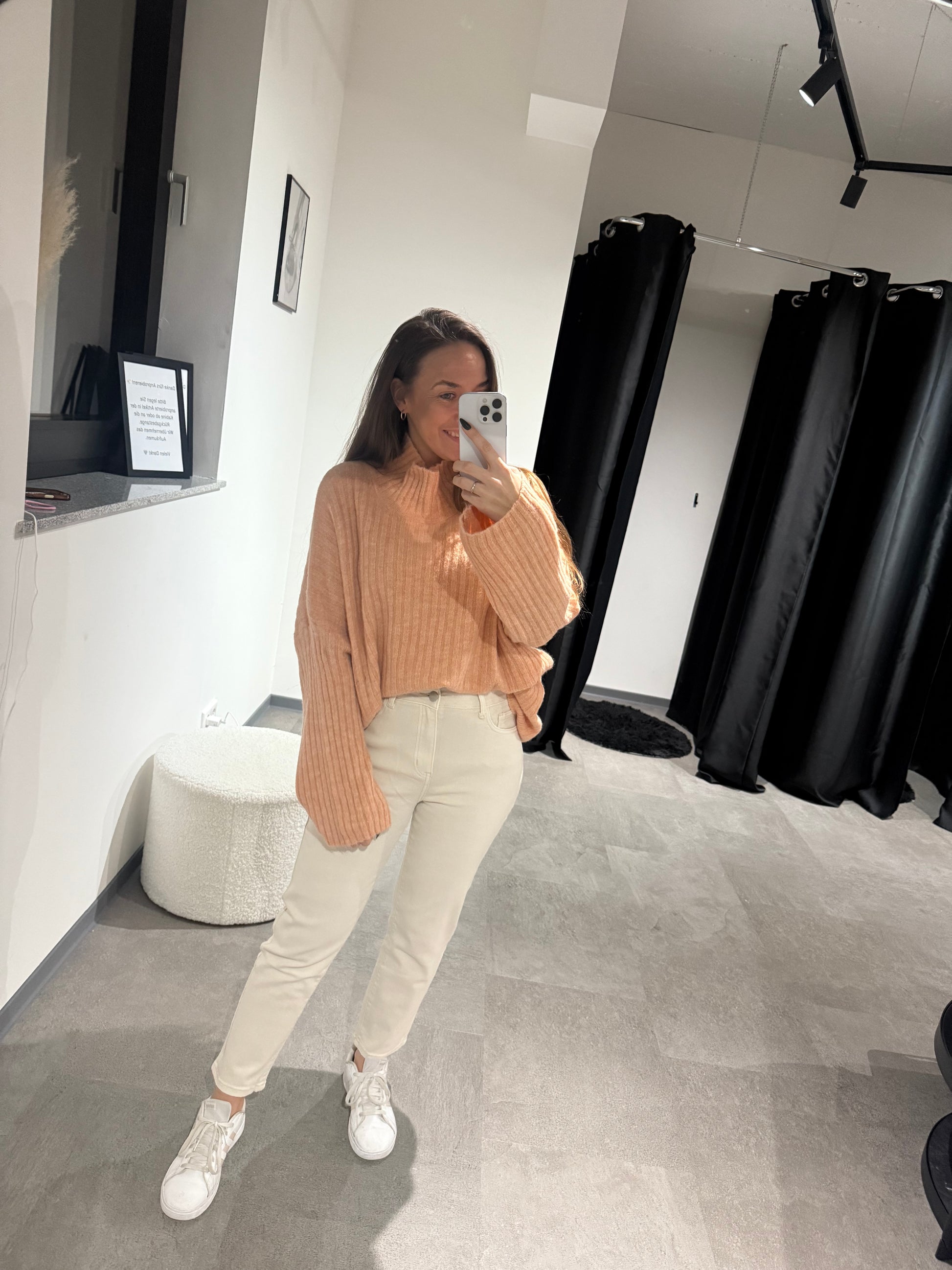 GERIPPTER STRICKPULLOVER -4329- APRICO - Sarahs Modeboutique