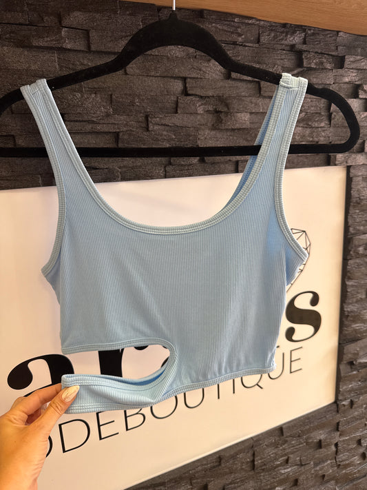 Top -1000- blau - Sarahs Modeboutique