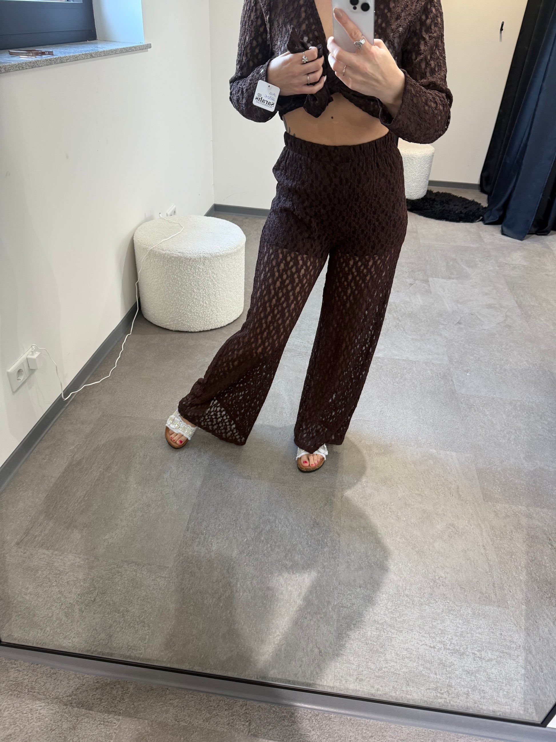 Hose -1414- Braun - Sarahs Modeboutique