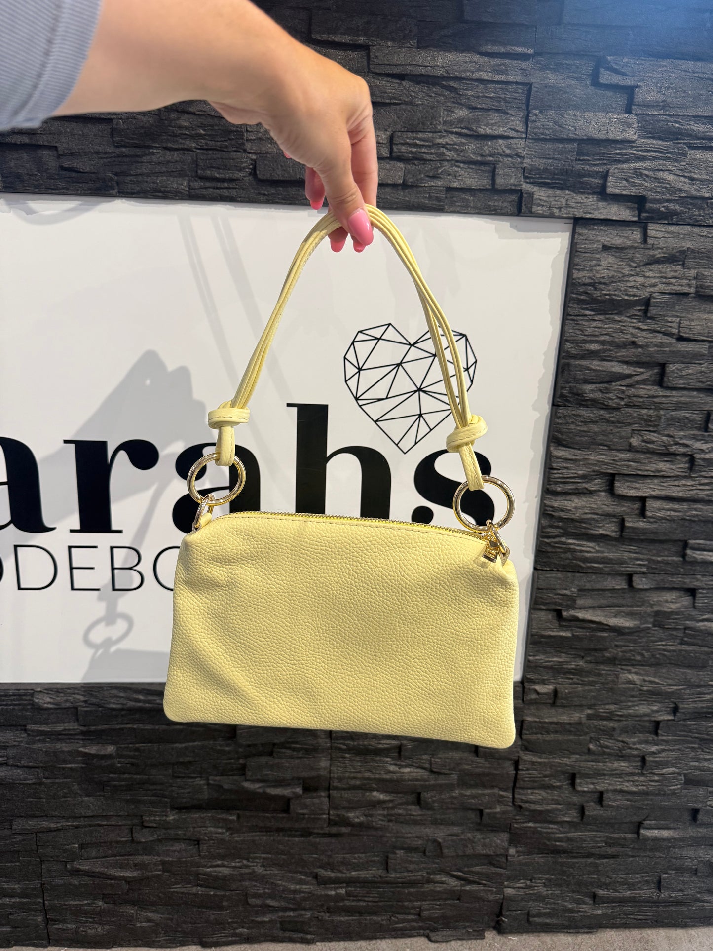 Tasche -7888- gelb - Sarahs Modeboutique