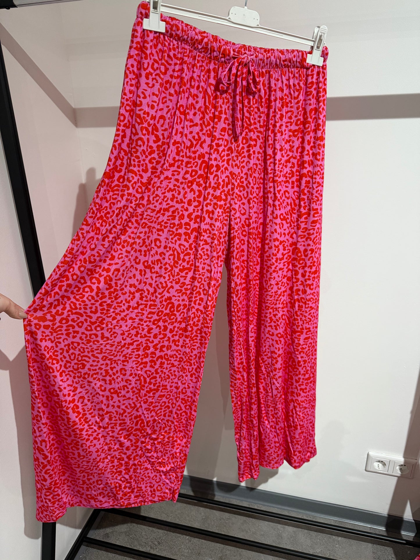 LEO SCHLABBERHOSE -1465- PINK/ORANGE - Sarahs Modeboutique