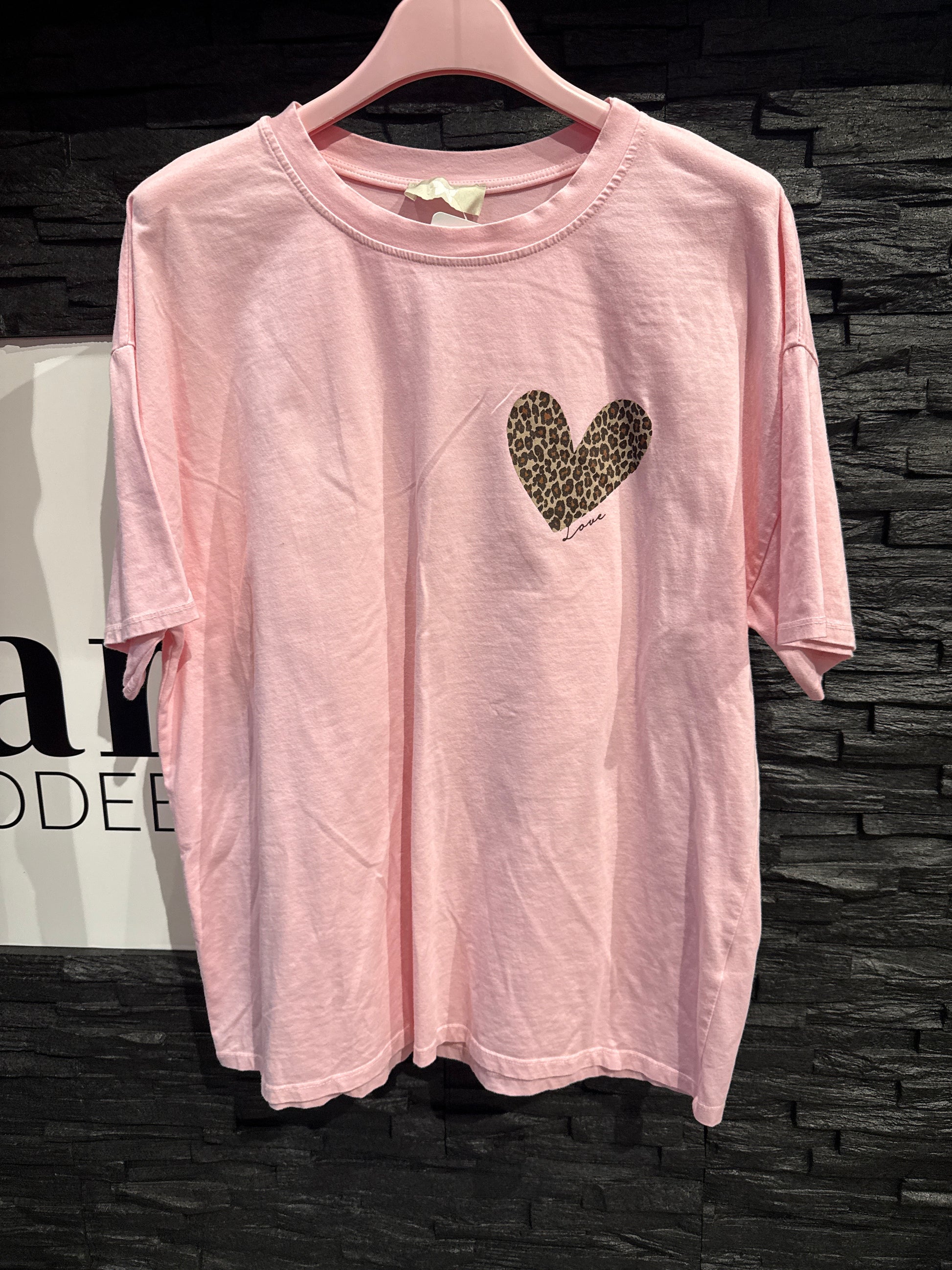 Tshirt -1397- rosa - Sarahs Modeboutique