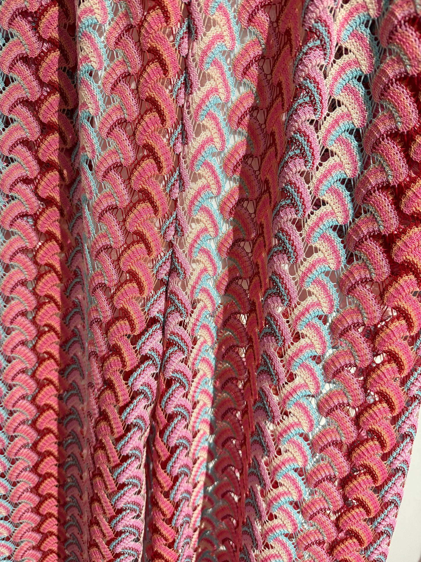 HOSE MIT WUNDERSCHÖNEM MUSTER -1475- ROSA - Sarahs Modeboutique
