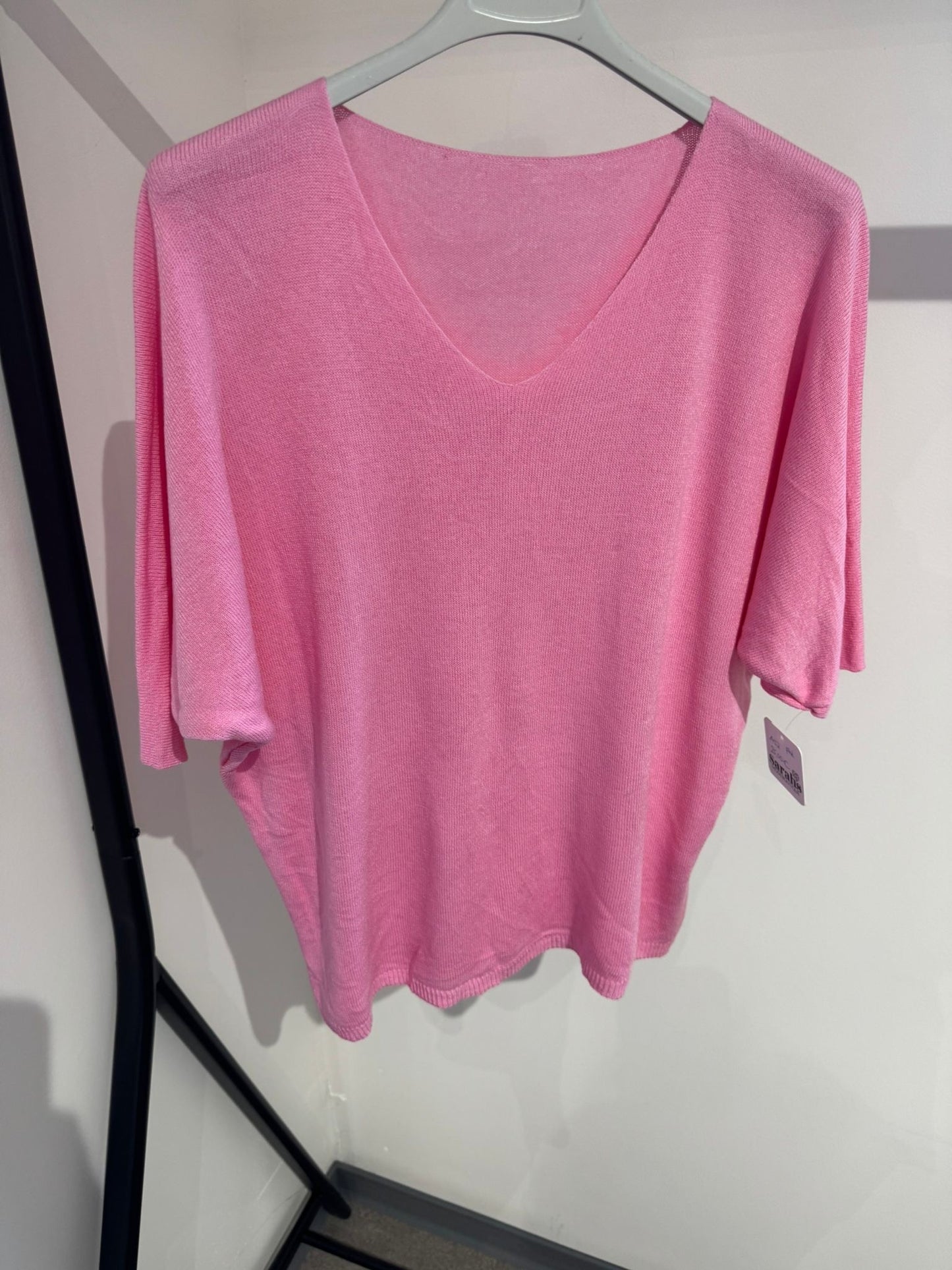 Basic -1452- pink - Sarahs Modeboutique