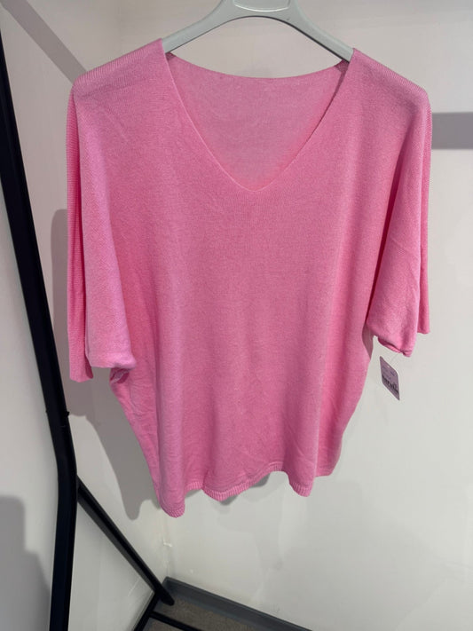 Basic -1452- pink - Sarahs Modeboutique