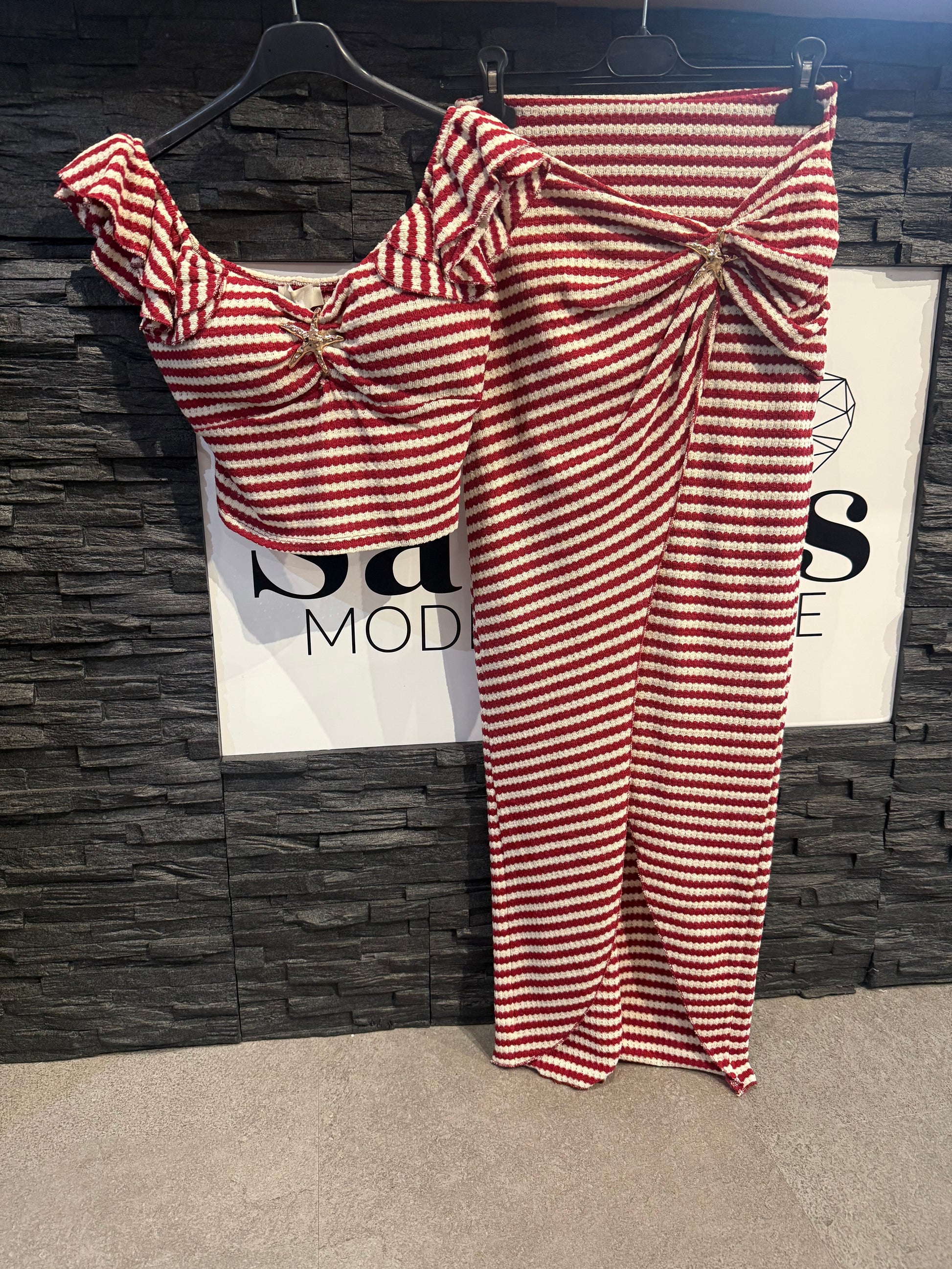 ZWEITEILER -5777- BORDEAUX - Sarahs Modeboutique