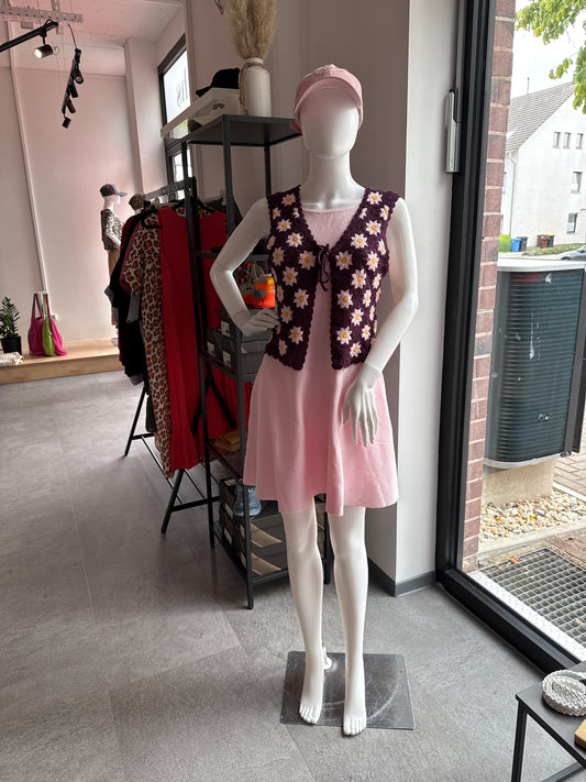 Kleid rosa -4468-