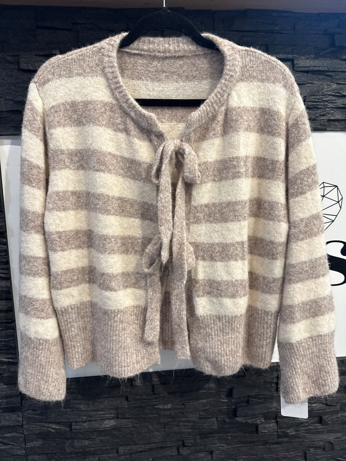 STRICKJACKE -3227- BEIGE