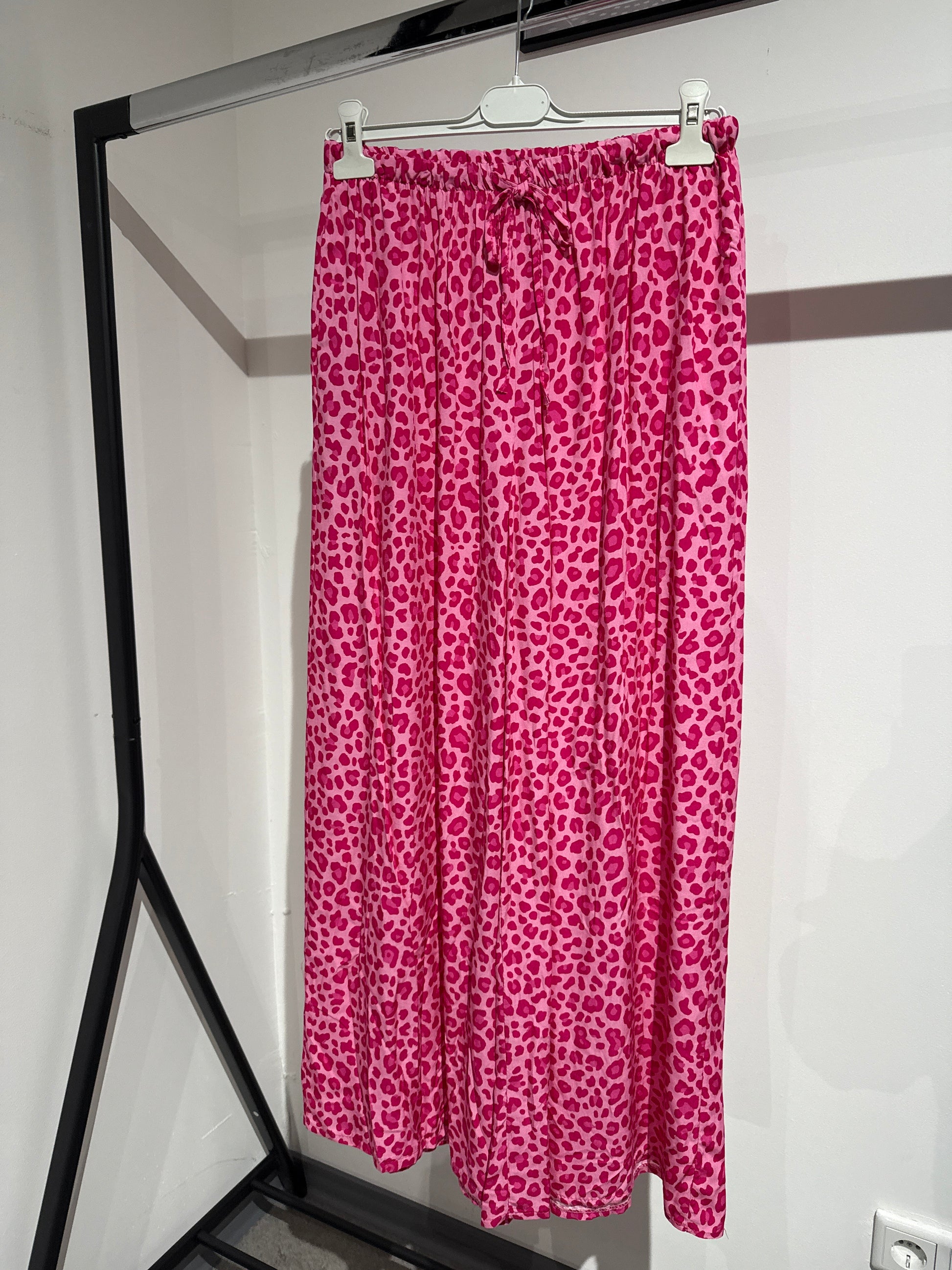 LEOPRINT HOSE PINK -6891- - Sarahs Modeboutique