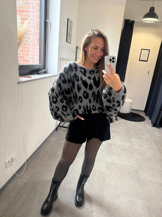 FLEDERMAUS PULLOVER -7901- GRAU