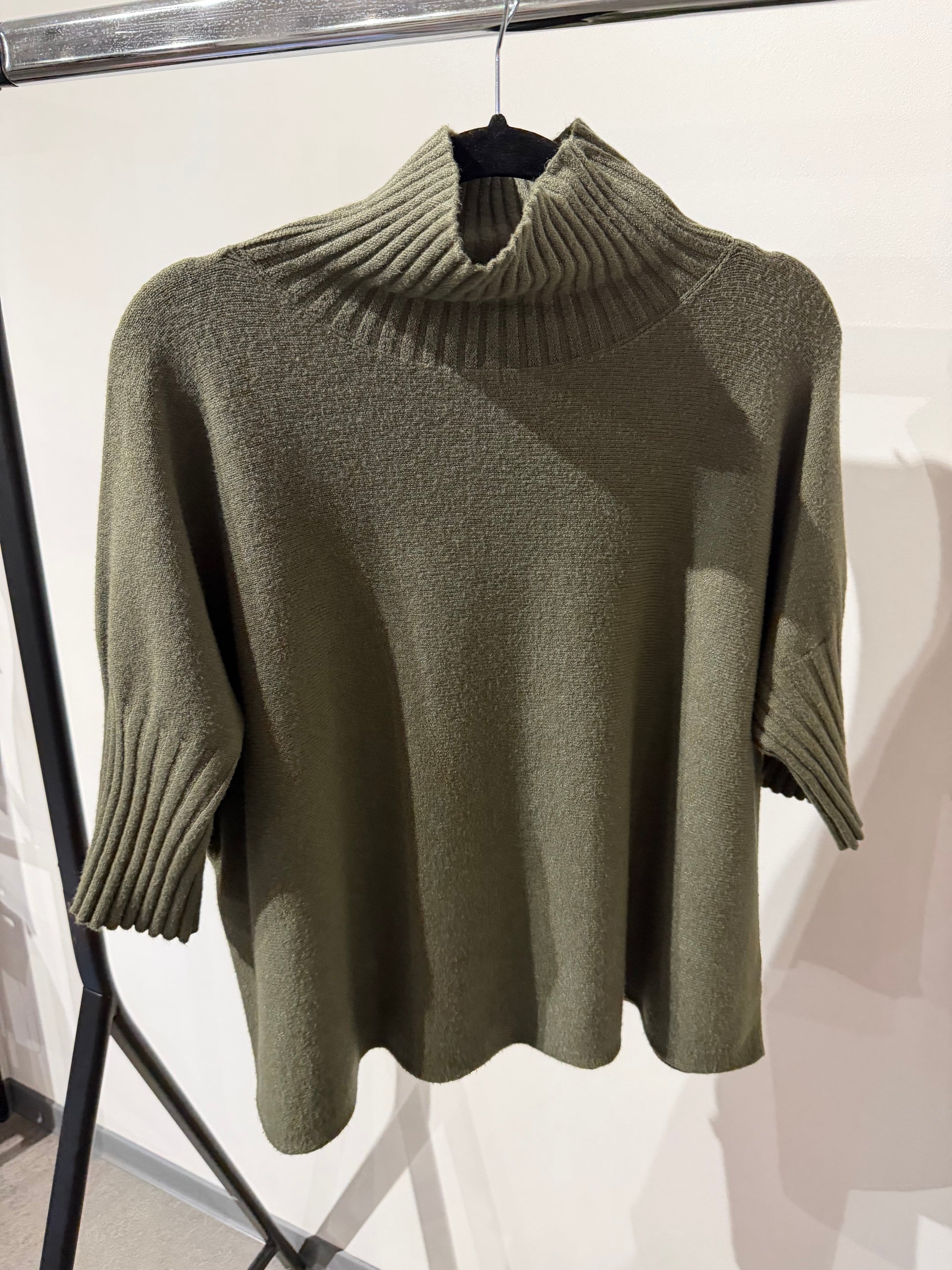 Shirt -1599- Khaki - Sarahs Modeboutique