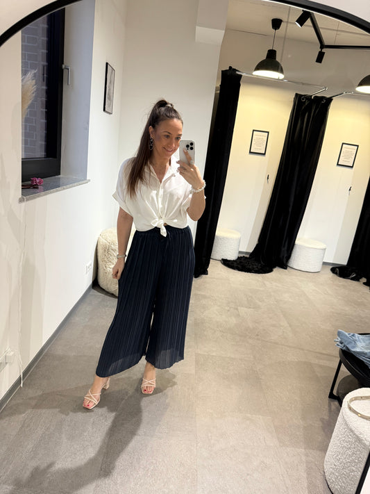Flatterhose -042- dunkelblau - Sarahs Modeboutique
